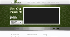 Desktop Screenshot of eco-ola.com